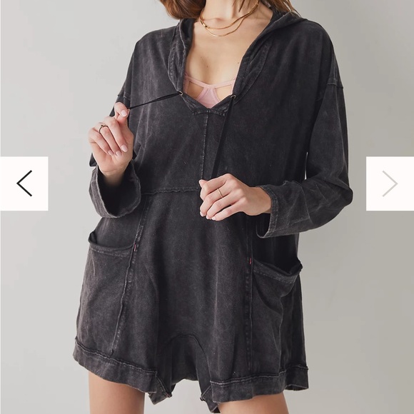 Free People Intimately Just Be Chill Romper - Picture 2 of 7